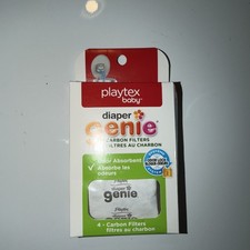 Playtex Carbon Filter Refill for Diaper Genie Diaper Pails, White