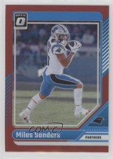 2024 Panini Donruss Optic Red Prizm 57/125 Miles Sanders #27 s3g