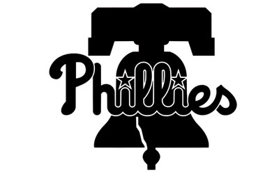 Vinyl Decal Car Truck Sticker Wall Baseball MLB  - Philadelphia Phillies Logo v3