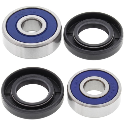 Front Wheel Ball Bearings Seals Kit for Kawasaki ZX-6R Ninja ZX600