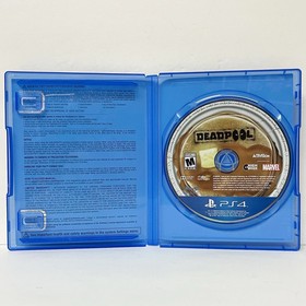 Deadpool (PlayStation 4 PS4) TESTED AND WORKING SAME DAY SHIPPING VERY GOOD COND