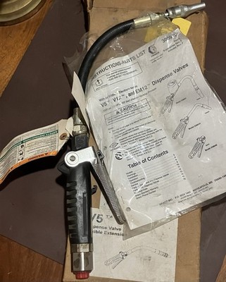 NOS Graco 222413 Dispense Valve Assembly V5 Oil ATF Lubrication Gun USA