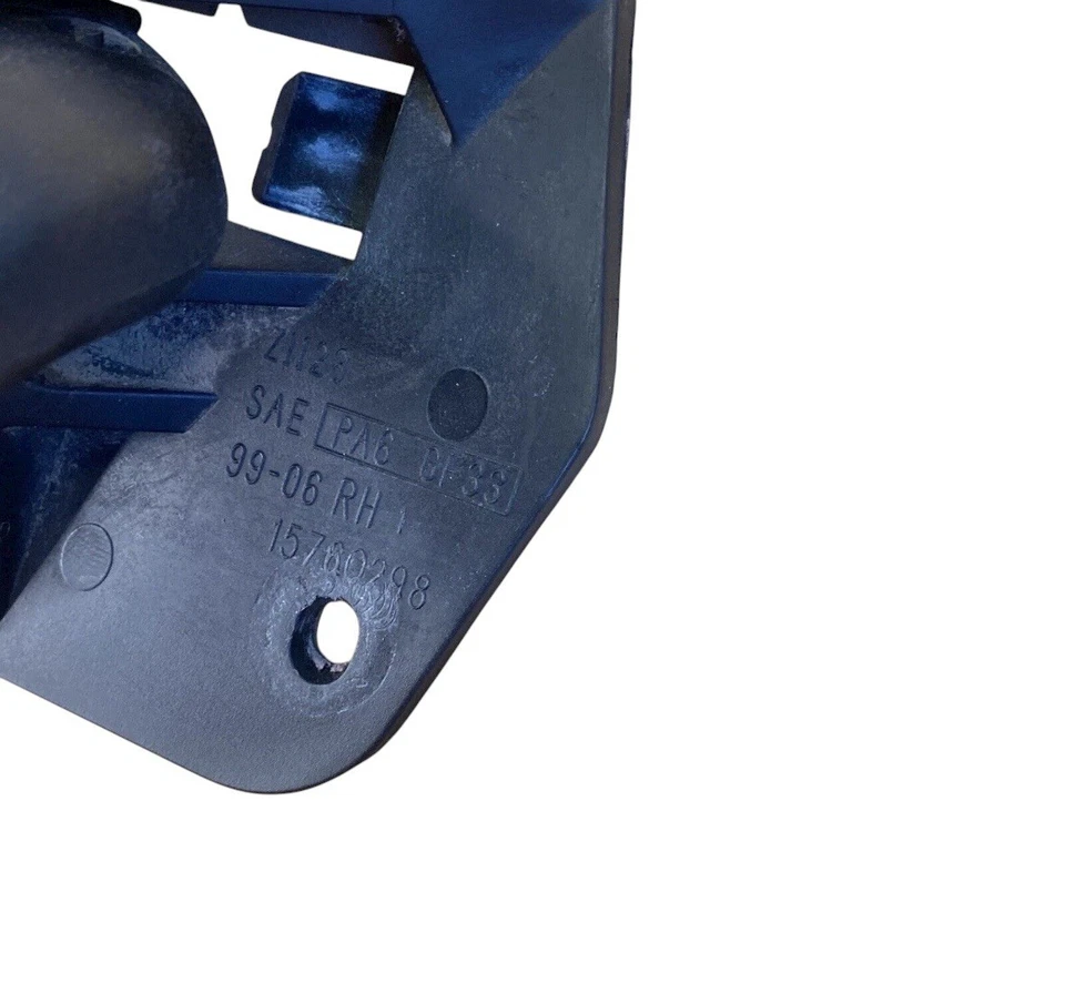 Par de manijas interiores negras OEM 10358998 Chevy Silverado Suburban Foto 3 de 4