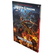 D&D Dungeons & Dragons Character Sheets (2024)