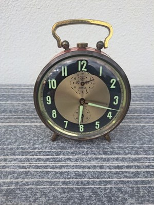 Antique Wehrle Mechanical Alarm Clock