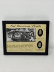 Fort Barrancas, Florida Civil War Relic Display with .56 Spencer & .54 Burnside