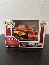 Funko POP! Pixar Cars Lightning McQueen Chrome Vinyl Figure Target Exclusive