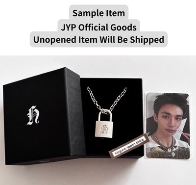 Stray Kids Hyunjin Necklace + Photocard celebrATE JYP Official
