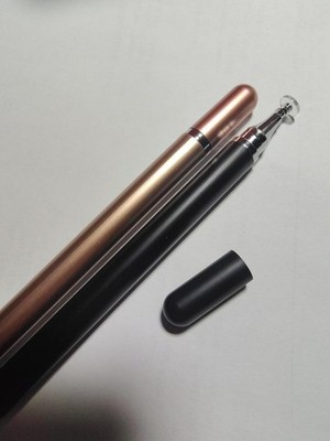 3-Pack Stylus Pens for Touchscreens, 2-in-1 Universal Disc Tip Writing Pen