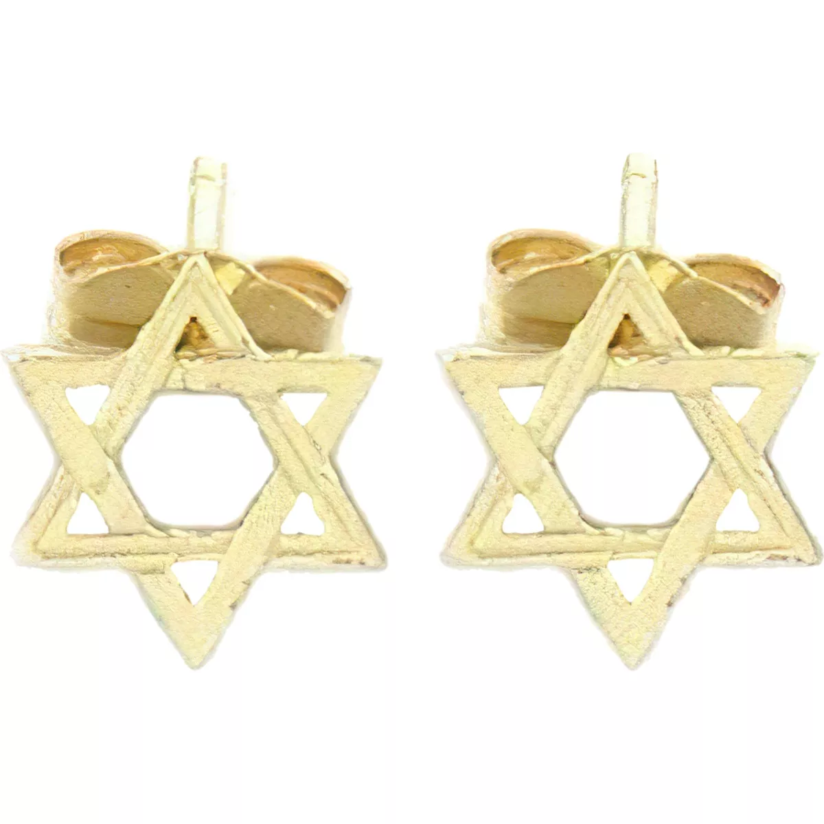 Star of david earrings 14k clearance