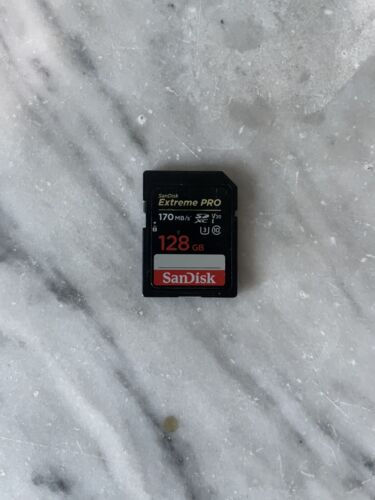 SanDisk Extreme PRO 128GB UHS-I/V30/U3/Class 10 SDXC Speicherkarte