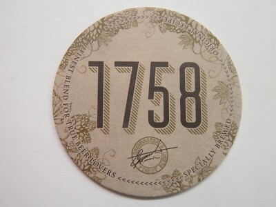 Bier Untersetzer ~ Brewery Martens 1758Brewmaster's Blend Ipa ~ Bocholt, Belgien