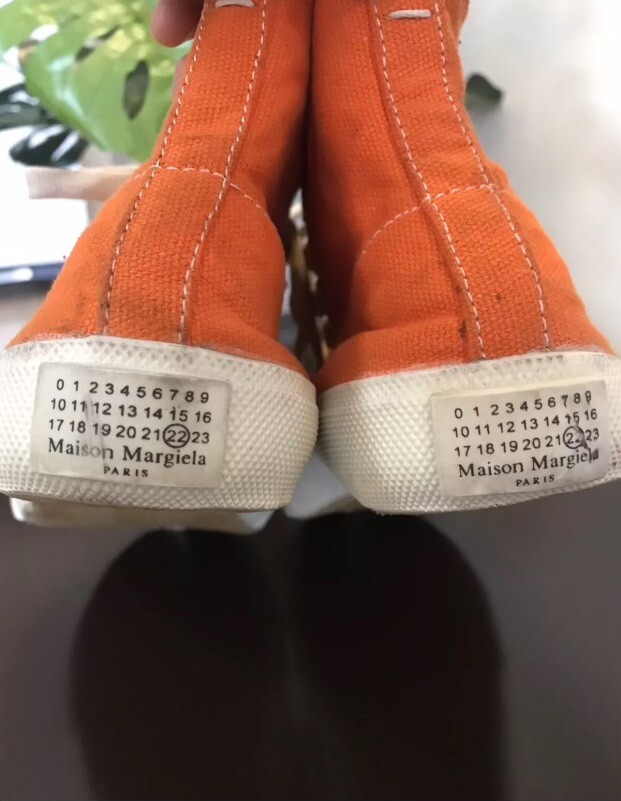 Maison Margiela Tabi Split Toe Canvas Sneakers EU 36 || US 5.5 | eBay