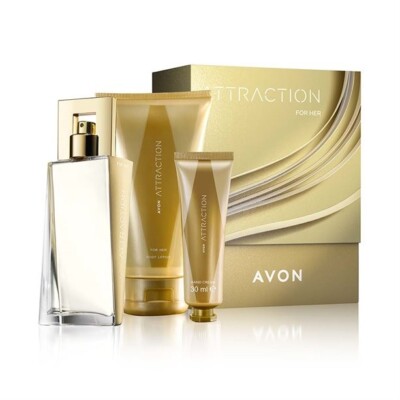 Gift Set Avon Perfume Attraction For Her AVON ATTRACTION FOR HER