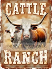 Decoupage Central, Rice Paper, Ranch, Cows, Cattle, Country, Farm, DC730, Mixed