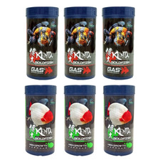 Set 6 pcs Goldfish 3pcs Food Gas Release and 3pcs High Growth Formula Kenta K