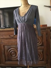 Robe En Soie Violette Tara Jarmon – Taille 36 (FR), Occasion En Parfait état | Modèle élégant Et Fluide