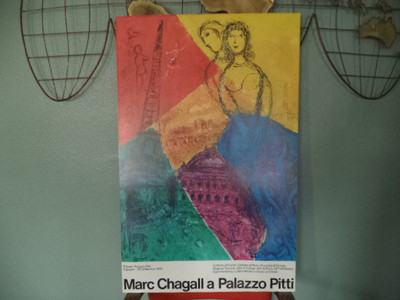 Marc Chagall A Palazzo Pitti 1978 Poster 39 X 25 Inches