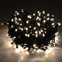 Lichterkette 100 Led Warmweiß Innen AußEn Dekoration Weihnachtsbeleuchtung