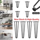 4x Hairpin Legs Hair Pin Legs Set 4''-28'' for Furniture Bench Desk Table DIY