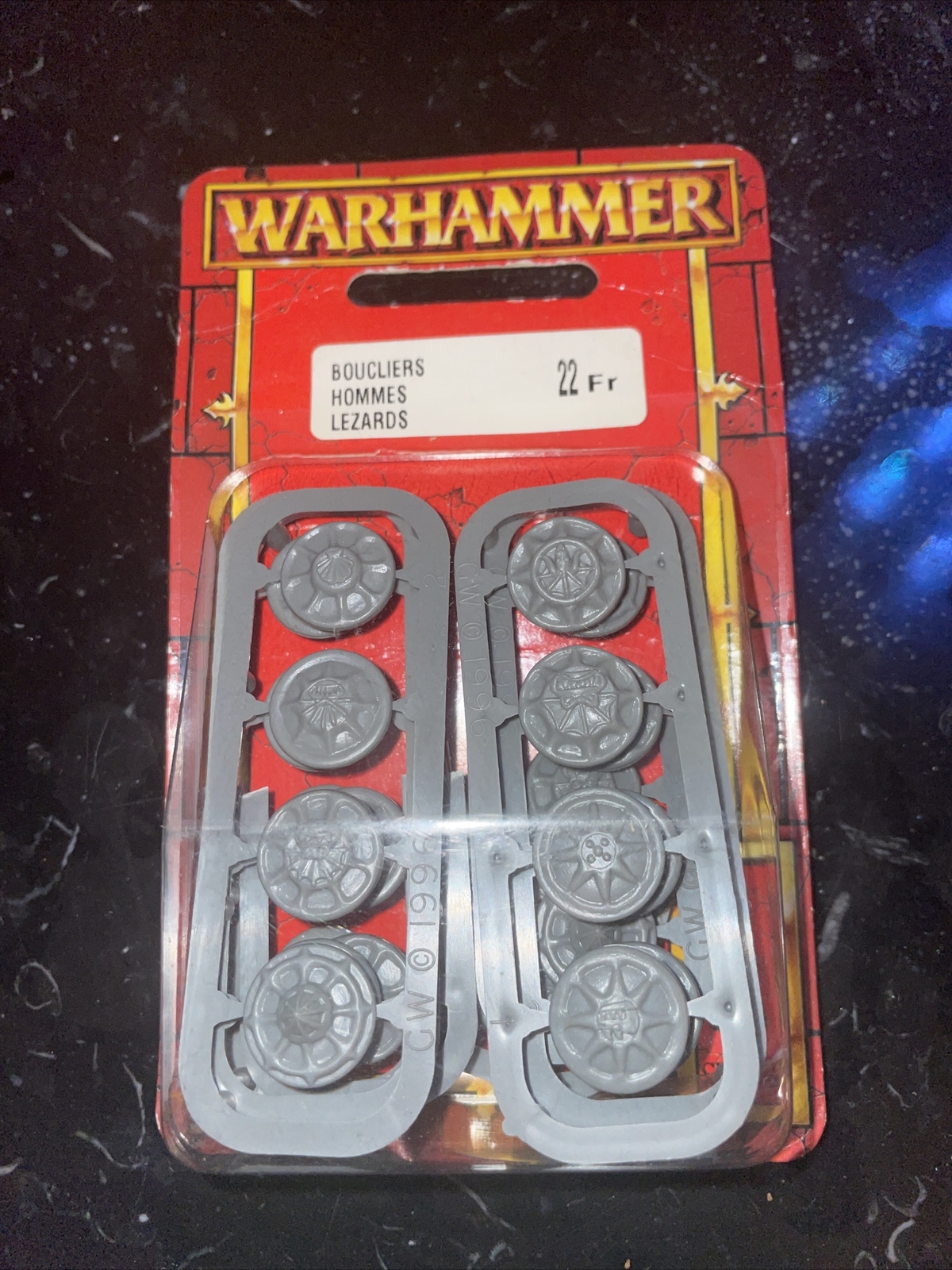 Boucliers Hommes Lézards R6 accessoire de modélisme Citadel Blister Warhammer Fantasy