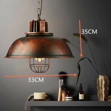 Vintage Pendant Light Industrial Rustic Farmhouse Hanging Ceiling Lamp Fixture
