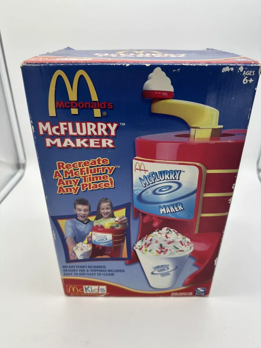 Mcflurry maker toy sales