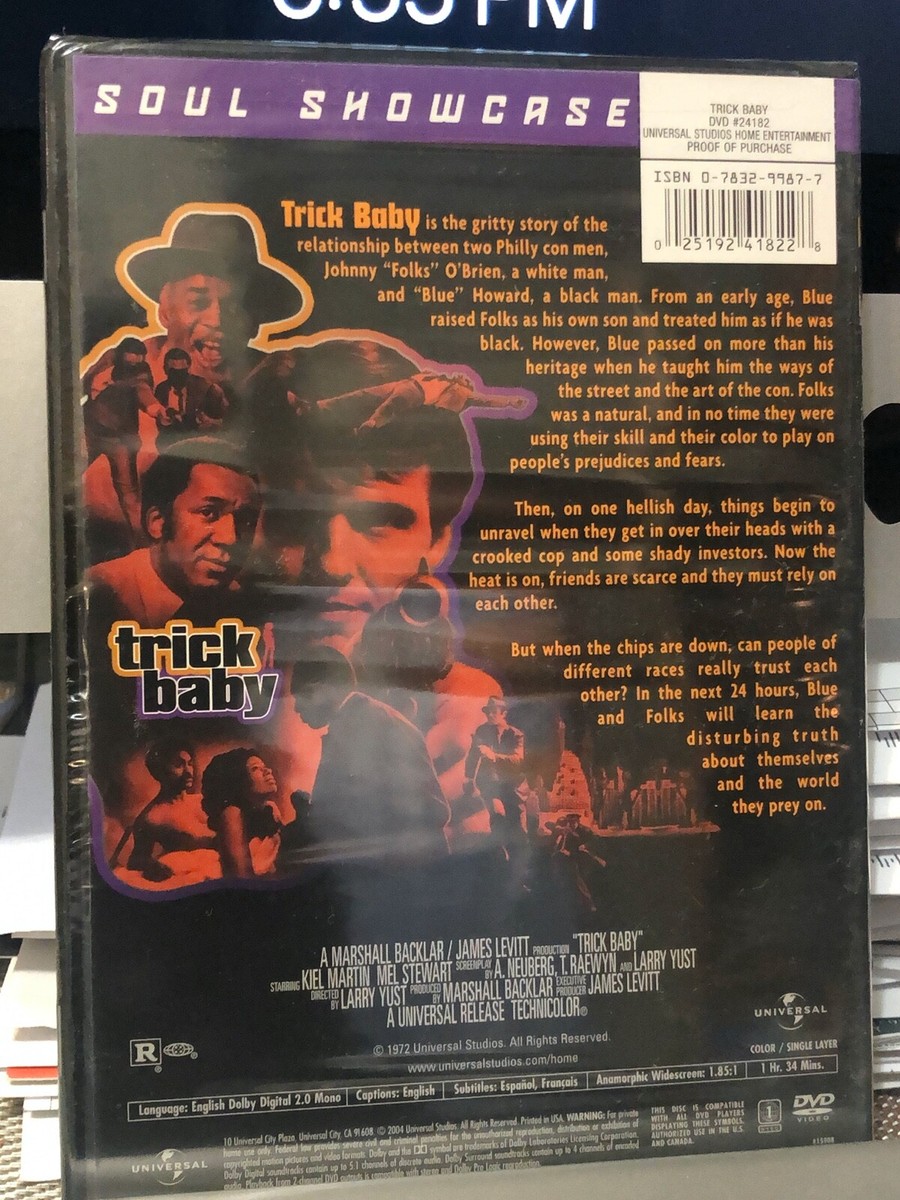 Trick Baby (DVD) Mel Stewart, Larry Yust, Kiel Martin, SOUL