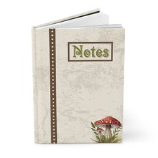 Mushroom Hardcover Journal Fairy Fables Collection