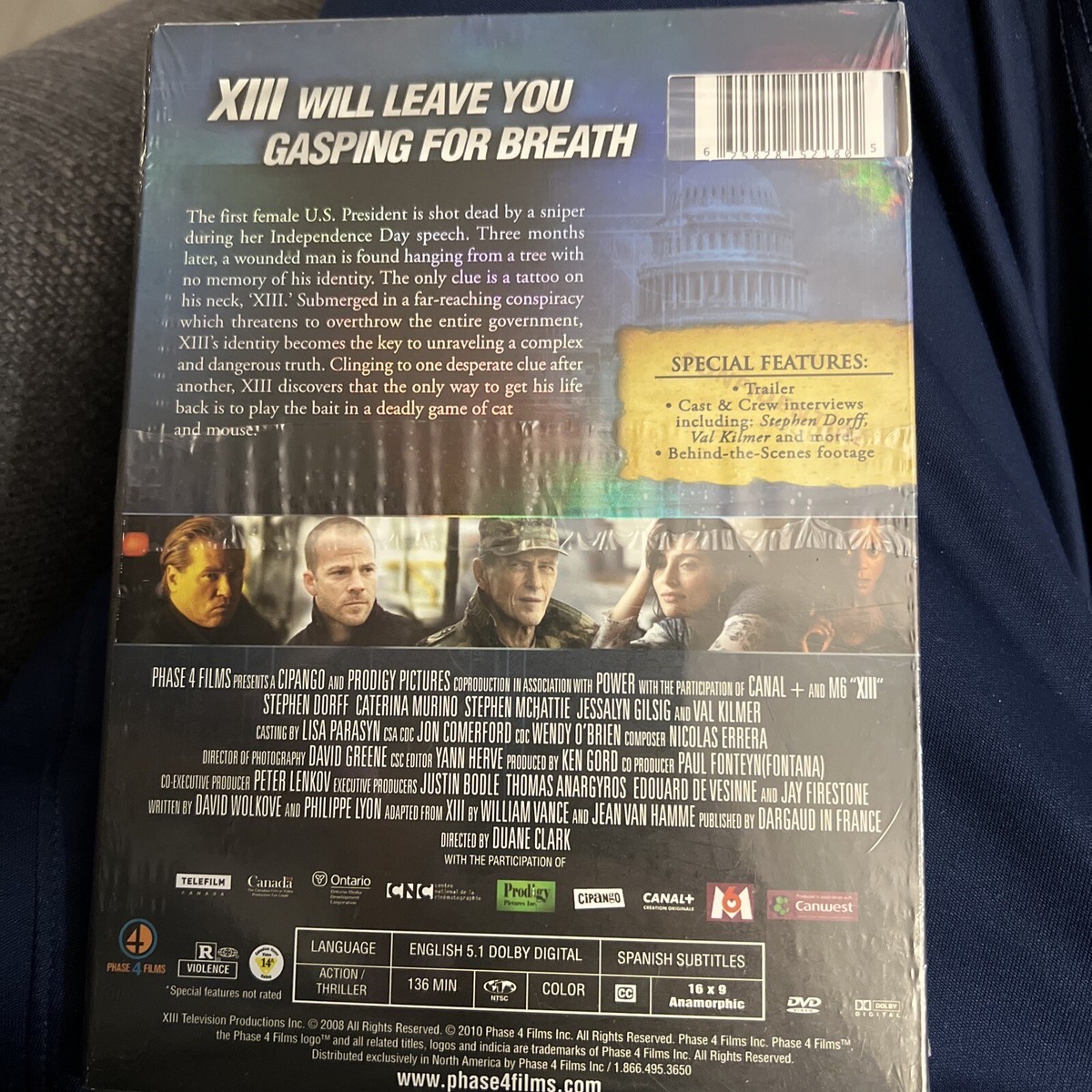 XIII: The Conspiracy - Val Kilmer Stephen Dorff (DVD, 2010