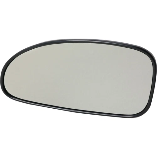 Driver Mirror Glass For 2000-05 Buick LeSabre Heated with Backing Plate 12482399