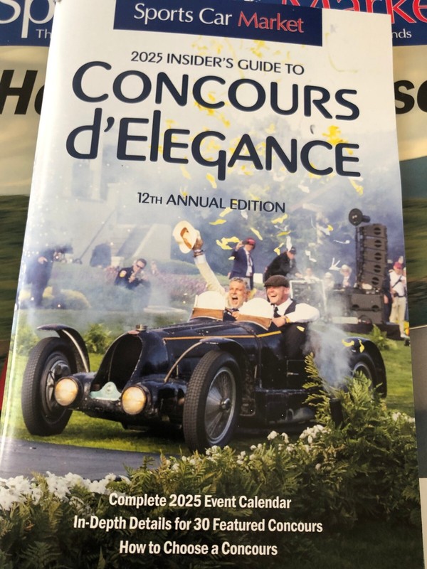 Keith Martin's Sports Car Market Magazine 2025 INSIDER GUIDE CONCOURS