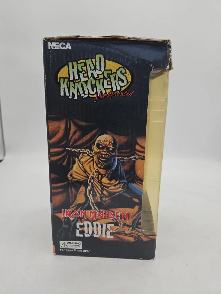Обложка альбома Iron Maiden Head Knockers Eddie Piece of Mind NECA НОВАЯ БЫСТРАЯ ДОСТАВКА - Изображение 4 из 4