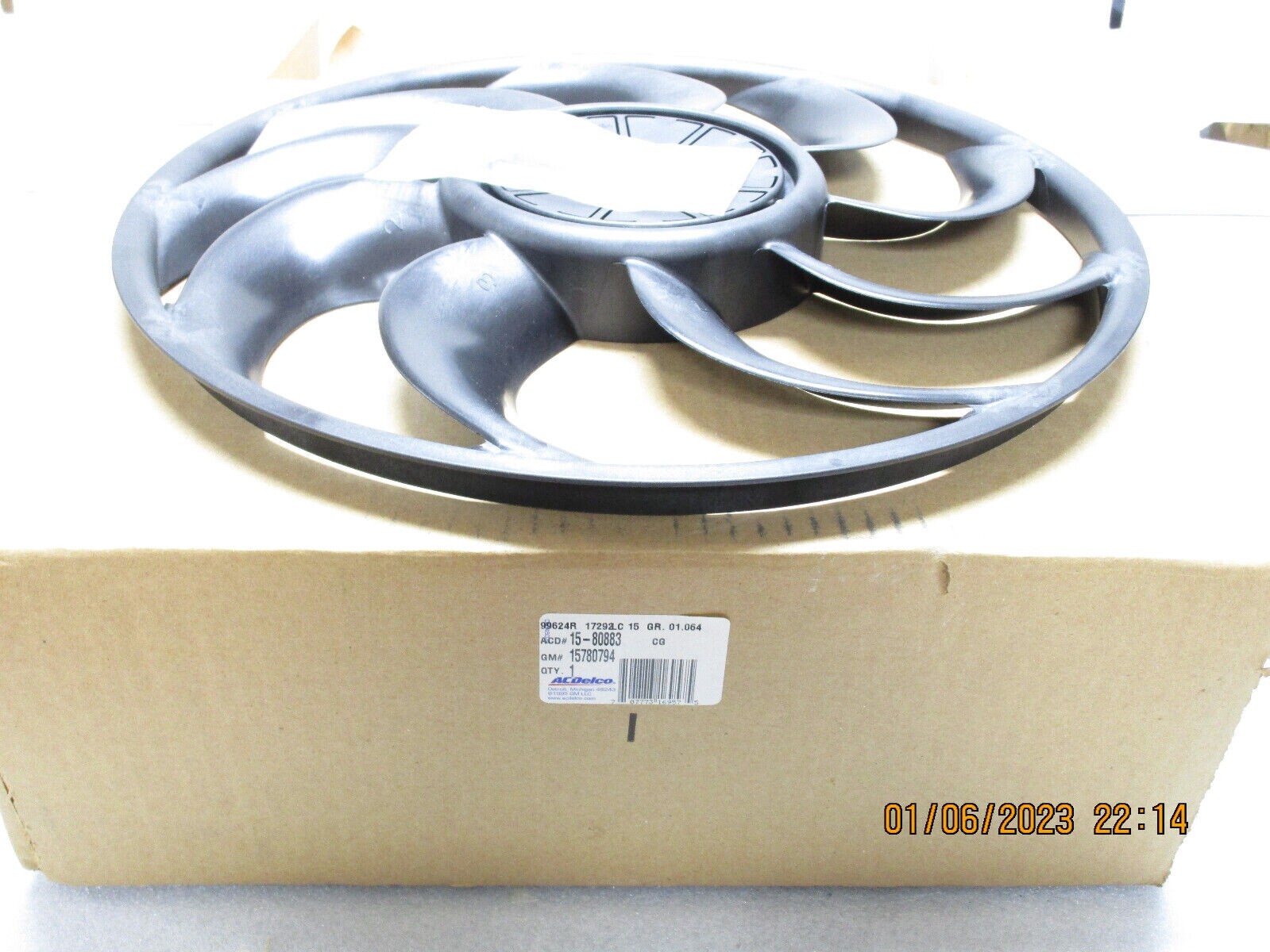 Engine Cooling Fan Blade Left ACDelco 15-80883 15780794 | eBay