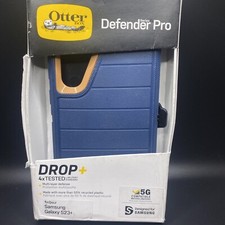 OtterBox Defender Pro Case Holster for Samsung Galaxy S23 Plus - Blue Suede