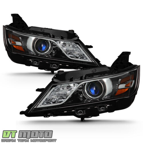 2014-2020 Chevy Impala Halogen Projector Headlights Headlamps Pair Left+Right - Picture 2 of 8
