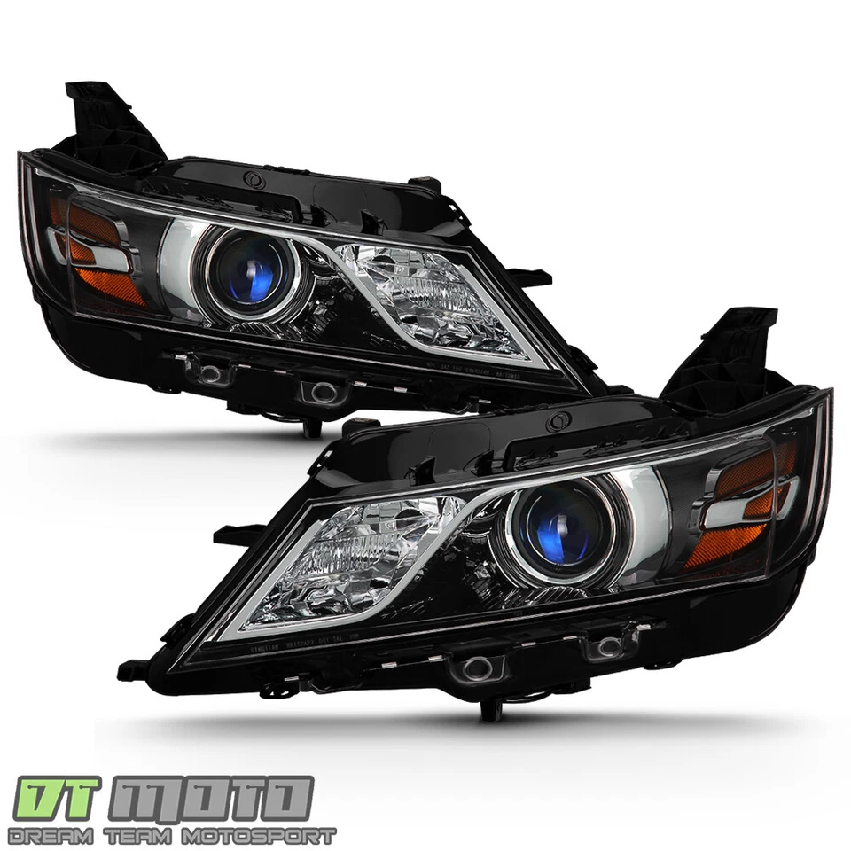 2014-2020 Chevy Impala Halogen Projector Headlights Headlamps Pair Left+Right - Image 2 of 4