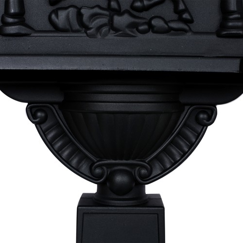 Vertical Mail Box Lock Heavy Duty Postal Mailbox Security Cast Aluminum Pedestal - Picture 30 of 30