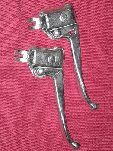 Nuevo de Lote Antiguo Manijas de Freno Palancas Par Bicicleta Bicicleta Parte Schwinn MTB BMX Stingray - Imagen 1 de 8