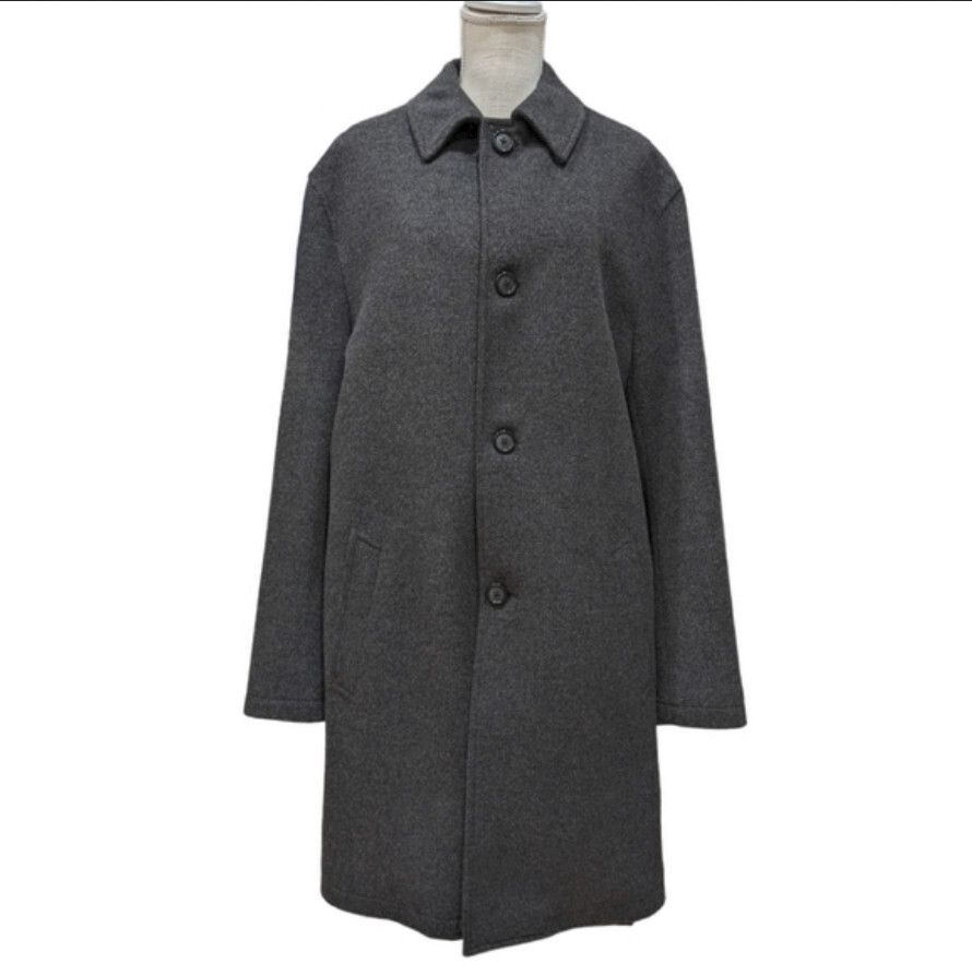 ecmile⭐︎bijou button long coat NEW ARRIVAL ▪︎ bijou button long coat GRY / NVY 10/12 (sat) 22