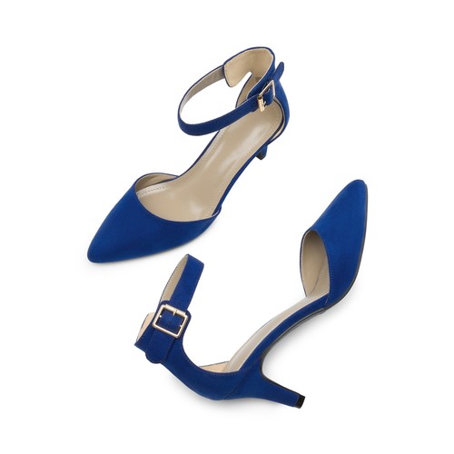 Damenmode spitz zulaufende Pumps Hochzeit Party elegante Pumps - Bild 21 von 48