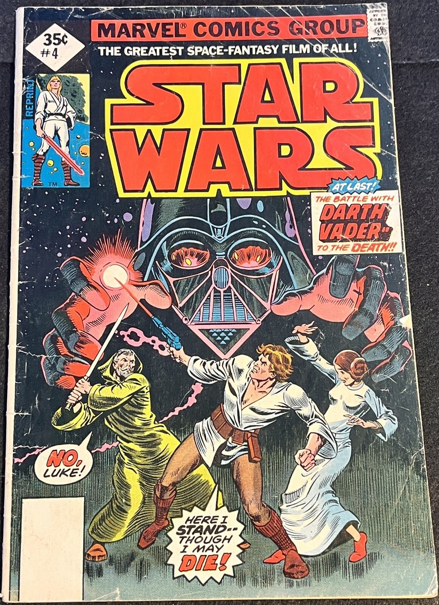 【絶版希少】Star Wars:Marvel Comics Marvel Comics Group Star Wars #4 Darth Vader & Luke