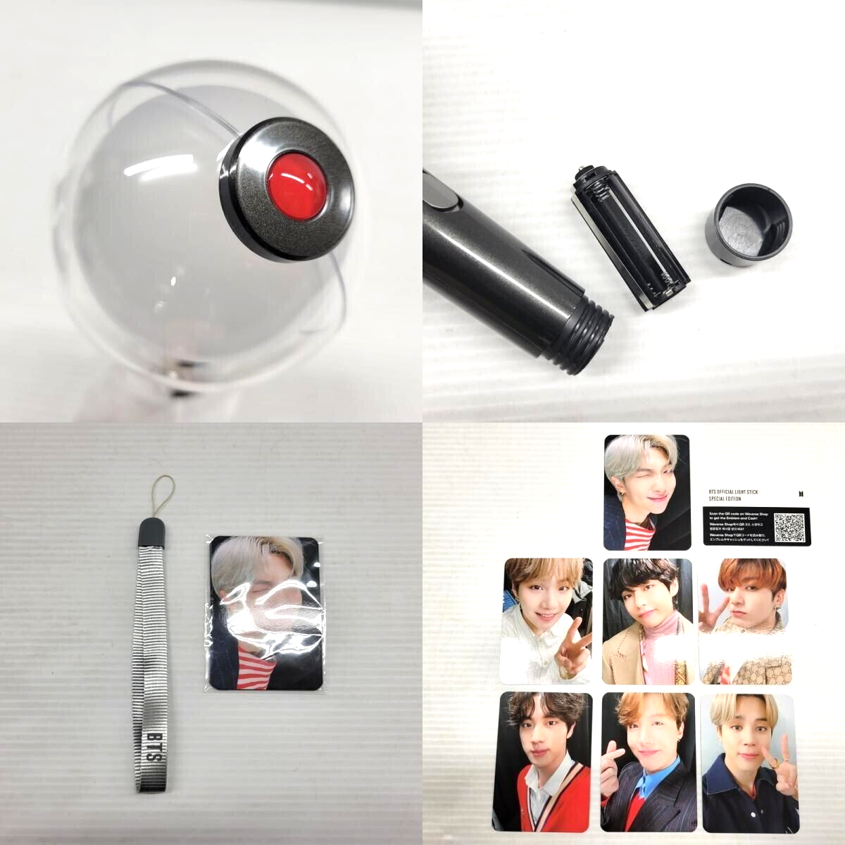 アイドル BTS LIGHT STICK MAP OF THE SOUL ver4 BTS Official Light Stick Map Of The Soul Special Edition
