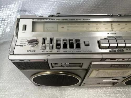 ラジオ・コンポ Hitachi TRK-8280 HITACHI TRK-8280 Boombox Cassette Radio As-Is For Parts From