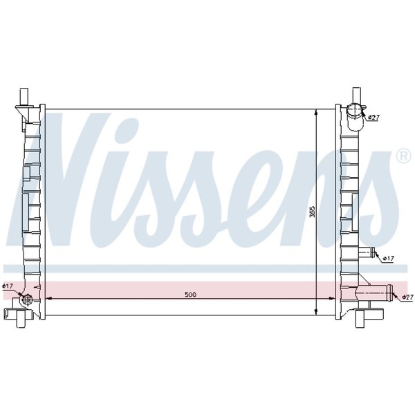 KüHler WasserküHler Passend FüR Ford Fiesta IV Mazda 121 III JA JB J5 J3 Jasm-image