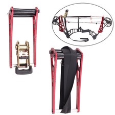Portable Archery Ratchet-Loc Bow Press Machine Compound Bow Open Accessories Red