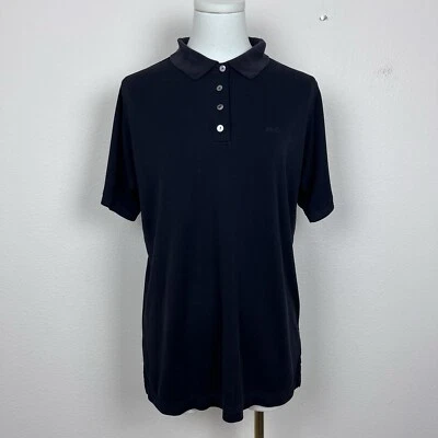 Ellesse Shirt Damen Ten Polo Seide Classic Capsule Preppy Everyday schwarz - Bild 1 von 4