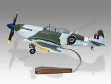 Supermarine Spitfire TR9 PT462 RAF Charles Church Desk Wood New Model Small 1/32