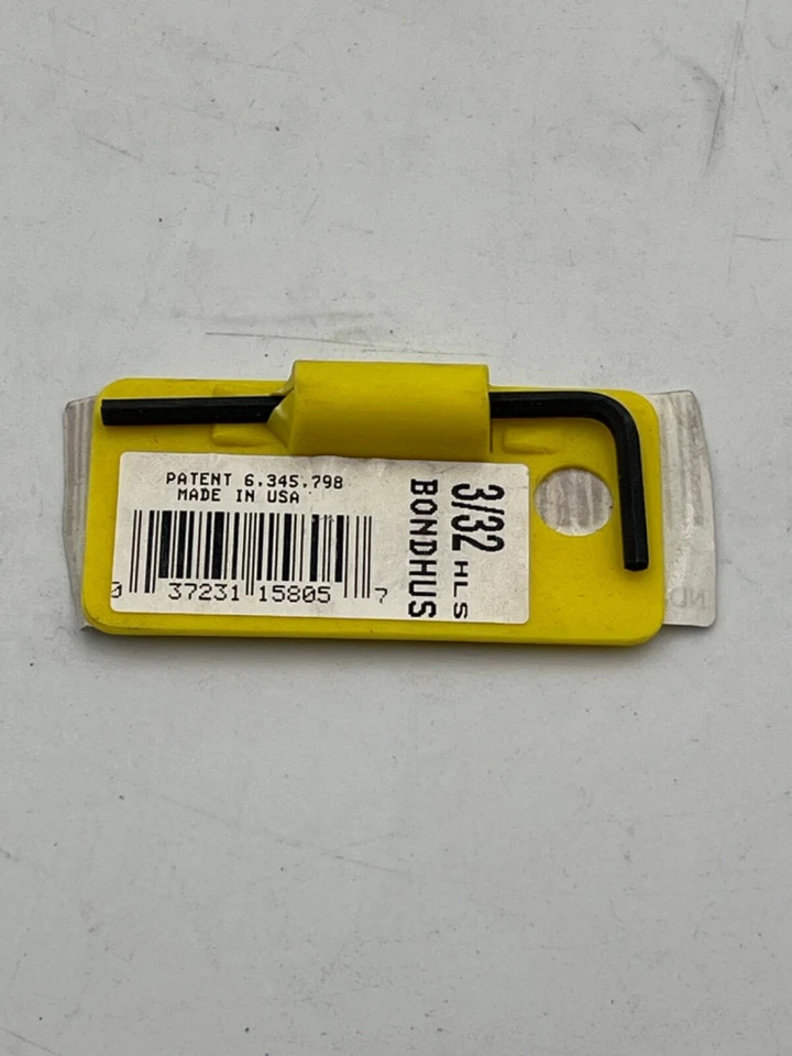 Bondhus 15805 3/32" Hex Tip Key L-Wrench w/ProGuard Finish 2PACK - Image 3 of 4