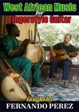 PEREZ, FERNANDO - WEST AFRICANMUSIC FOR FINGERSTYLE GUITAR